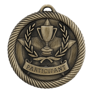 2" Gold Participant Medal