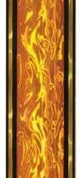 Orange Vapor Narrow Column