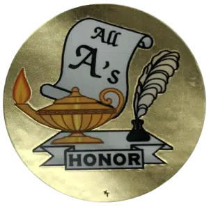 A Honor Foil 2" Mylar