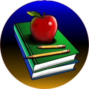 Mylars - 2" Stock - Apple w/Books