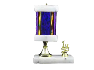 Trophy - Wide Column w/Riser & Trim