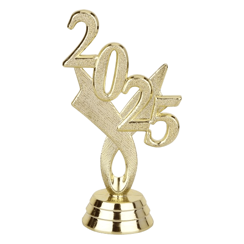 Trophy Figure Trim - Year Date 2025