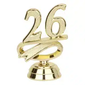 Trophy Figure Trim - Year Date '26