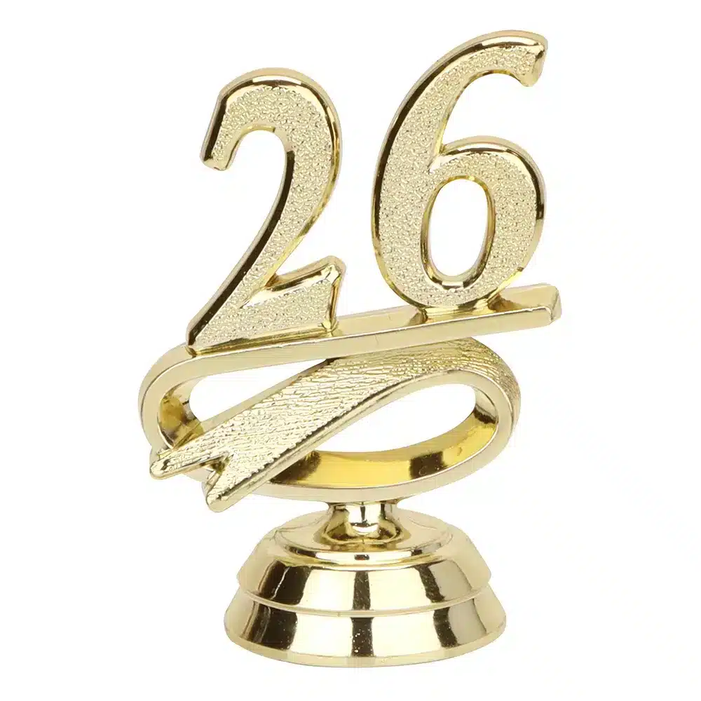 Trophy Figure Trim - Year Date '26