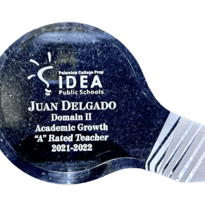 Light Bulb Acrylic Paperweight