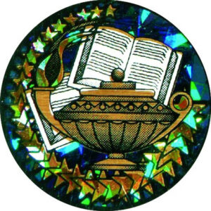 Mylars - 2" Stock - Knowledge Lamp Color Foil