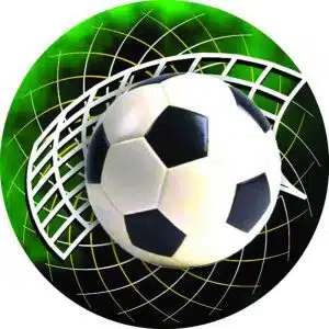 Soccer 2" Mylar
