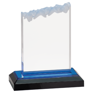 Frosted Impress Acrylic - 5″ x 6″ – J401IMP (G/S/BU), Blue