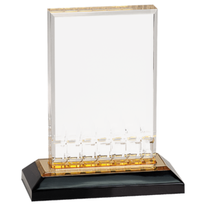 Mirage Impress Acrylic - 5″ x 6″ – J501IMP (G/S/BU), Gold