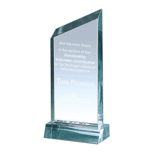 Peak Lucite Acrylic Award