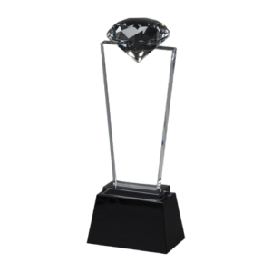 Diamond Pedestal Crystal Award
