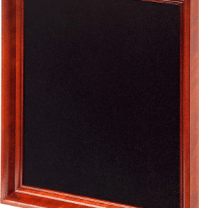 Solid Cherry Frame Shadow Box Plaque