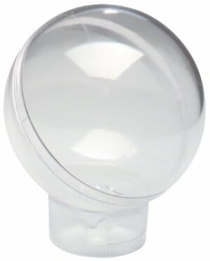 Trophy Figure - 3 5/8" Clear All Star Baseball Holder