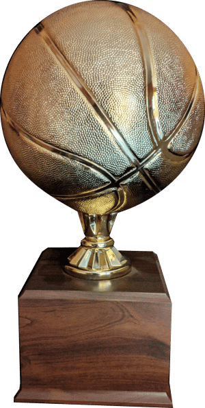 Sport Ball Trophies - Large w/Base