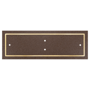 Cast Aluminum Sign Frames