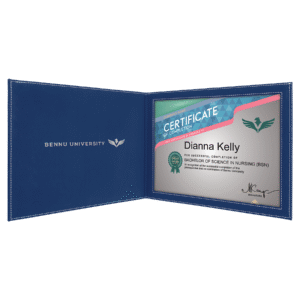 Leatherette Certificate Holder