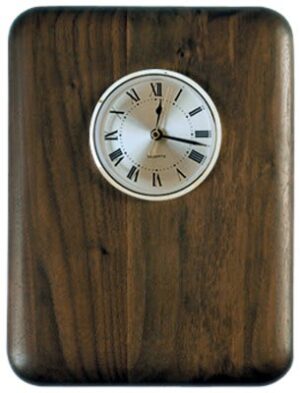 Genuine Walnut Clock Plaque - 8" x 10"