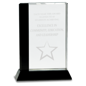 Black Edge Crystal Award