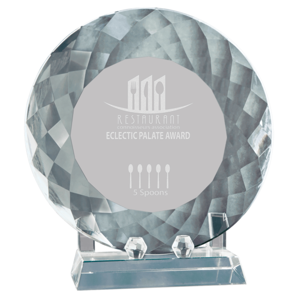 Crystal Plate Award