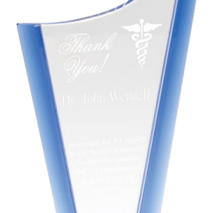 Smoked Edge Series Crystal Award