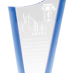 Smoked Edge Series Crystal Award