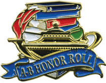 Educational Enamel Filled Lapel Pins