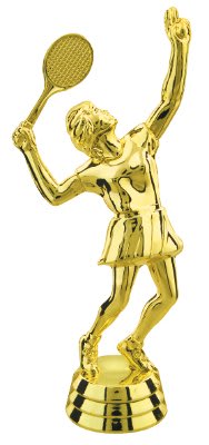 Trophy Figure - 5 1/2" Female Tennis