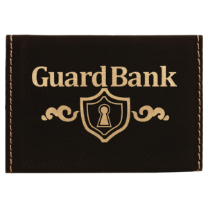 Business Card Holder – Hard Leatherette
