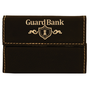 Business Card Holder - Hard Leatherette