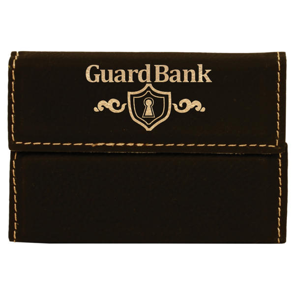 Business Card Holder - Hard Leatherette