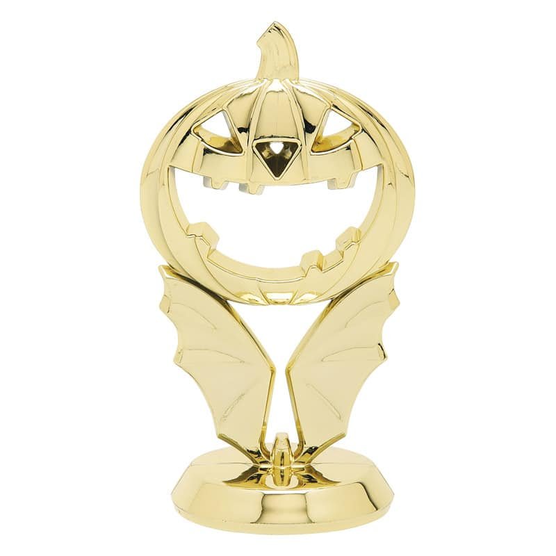 F.14 Trophy Figure - 4 1/2" Halloween Pumpkin Bat