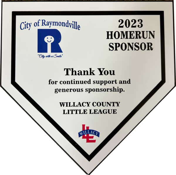 Home Plate Plaque