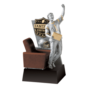 13" Armchair, Fantasy Football Resin Trophy