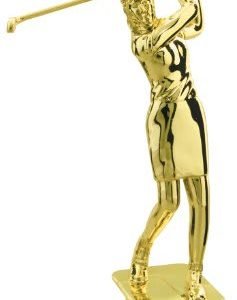 S.22 Trophy Figure - 5 1/4" Female Golfer
