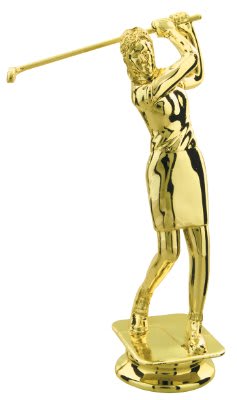 Trophy Figure - 5 1/4" Female Golfer