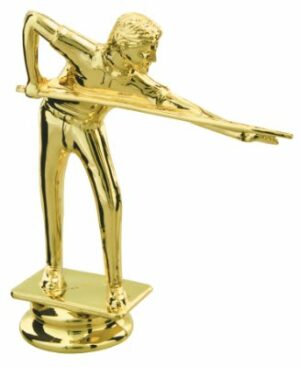 Trophy Figure - 4 1/4" Male Billiards