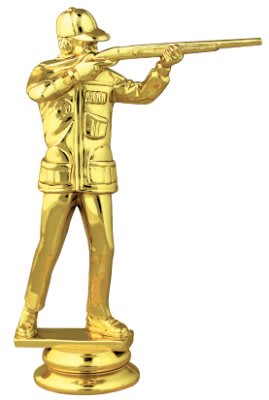 Trophy Figure - 5" Male Trap Shooting