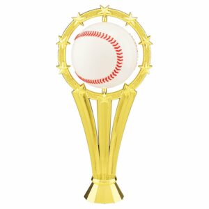 Trophy Figure - 6 1/4" Baseball 10-Star Spinner