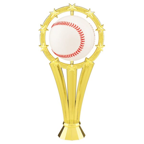 Trophy Figure - 6 1/4" Baseball 10-Star Spinner