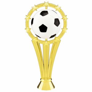 Trophy Figure - 6 1/4" Soccer 10-Star Spinner