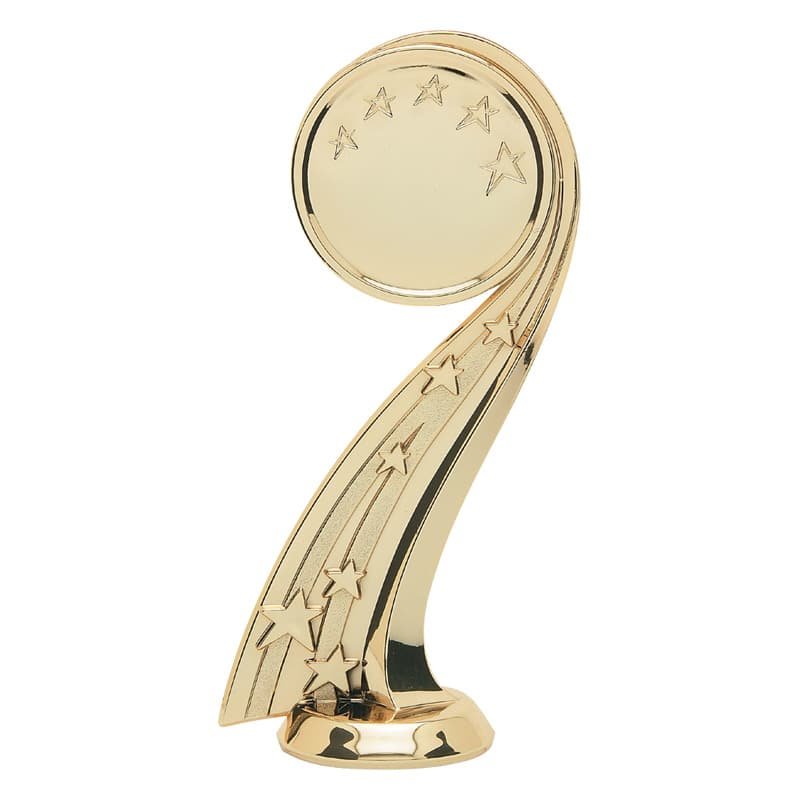 I.13 Trophy Figure - 6 1/2" Curved Star Insert Holder