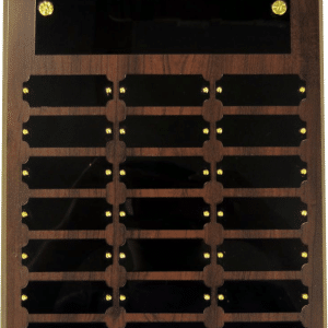 9" x 12" Perpetual Plaque w/21 Plates