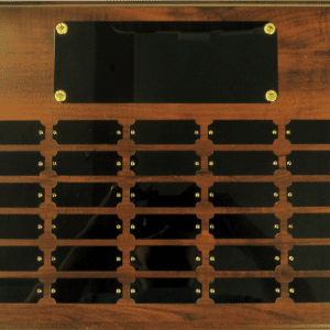 12" x 15" Perpetual Plaque w/30 Plates