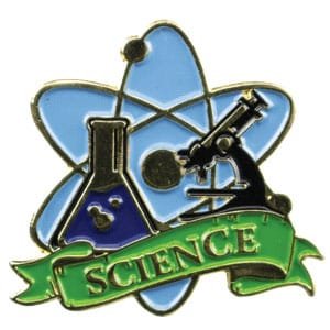 Educational Enamel Filled Lapel Pins