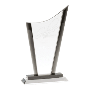 Smoked Edge Series Crystal Award