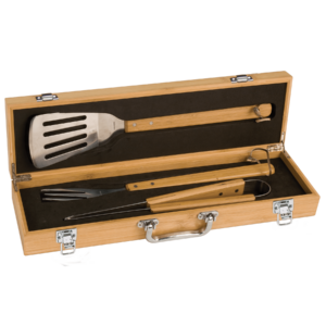 BBQ Tool Sets - Bamboo