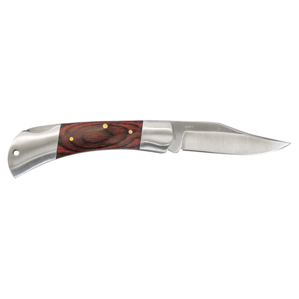 Bison River Wood Folding Knife - Image 2