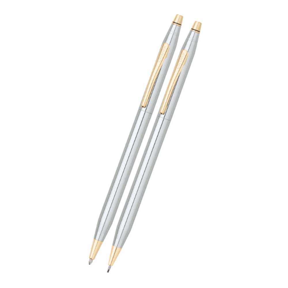 Cross Classic Century - Chrome Pen & Pencil Sets