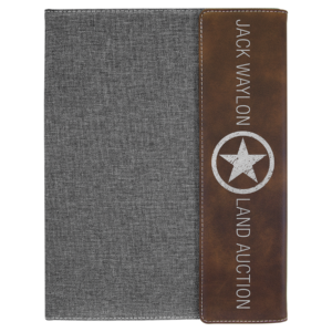 Portfolios – 9-1/2″ x 12″ w/Notepad