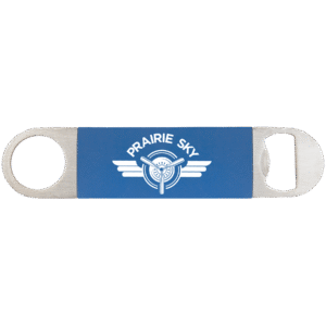 Bottle Opener - Silicone Grip - Blue